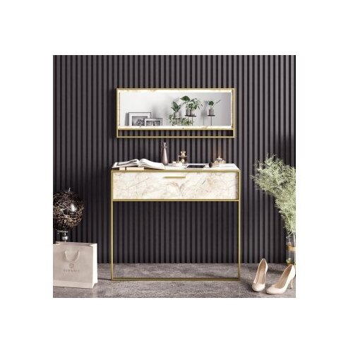 Hanah home polka aynali white (sa ogledalom) Cene