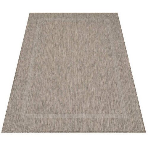 Novel Ravno Tkana Preproga Relax, Rjava, 280x370cm Slike