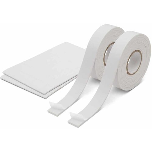 Handy Komplet penastega dvostranskega lepilnega traku - 2 m x 18 mm - 2 kosa in 64 kos 18 x 12 mm - 2 kosa Cene