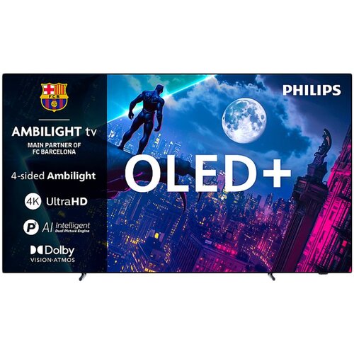 Philips 65OLED950/12 4K GOOGLE TV OLED+, 4-SIDE AMBILIGHT TV, 144 Hz, DUAL P5 AI Procesor, 164 cm (65''), Dolby Vision and Dolb Cijene