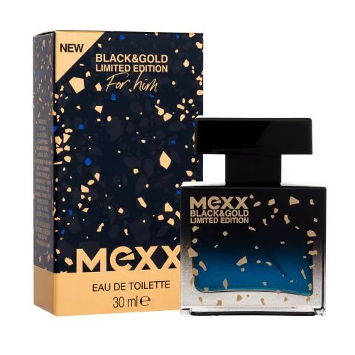 Mexx Black & Gold Limited Edition 30 ml toaletna voda za moške