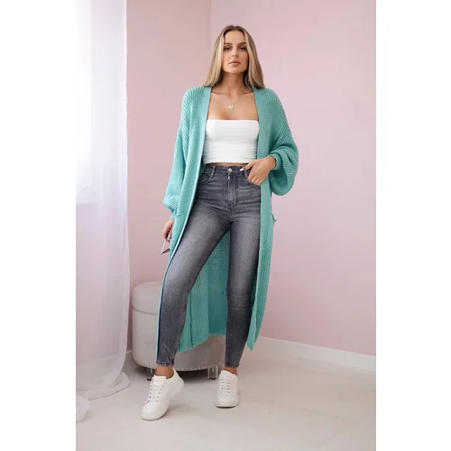 Kesi Long cardigan mint