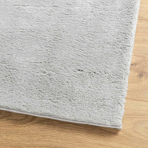  Srednje pahuljasti, mekana i periva prostirka HUARTE Siva 80 x 1000 cm Slike