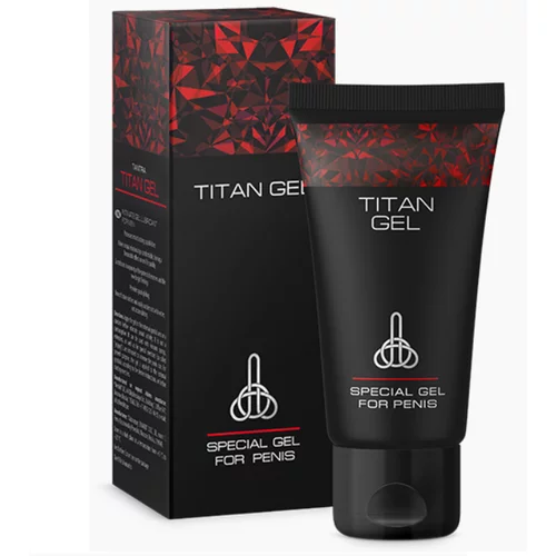 Titan Gel za večji penis in močno erekcijo
