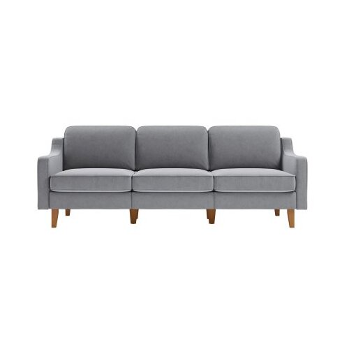 Atelier Del Sofa sofa sa 3 sedi&scaron;ta robin extra 3 fog grey walnut Cene