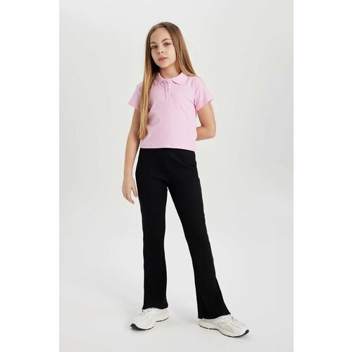 Defacto Girl Flare Leg Ribbed Camisole Trousers Cene