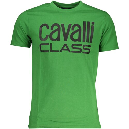 Cavalli Class GREEN MEN&#39;S SHORT SLEEVED T-SHIRT Cene