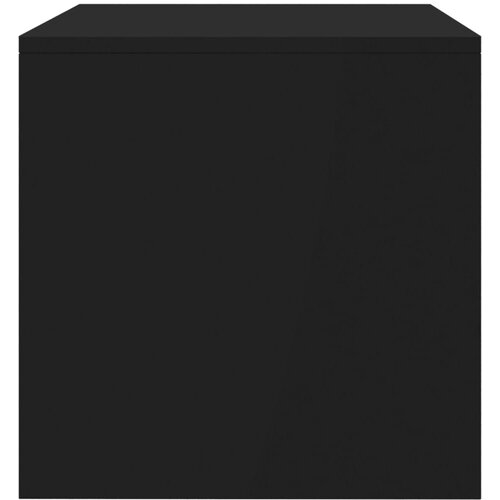  ormarić crni 100 x 40 x 40 cm konstruirano drvo Slike