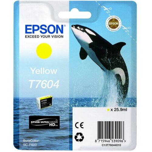 Epson ink cartridge yellow T 7604 Cijene