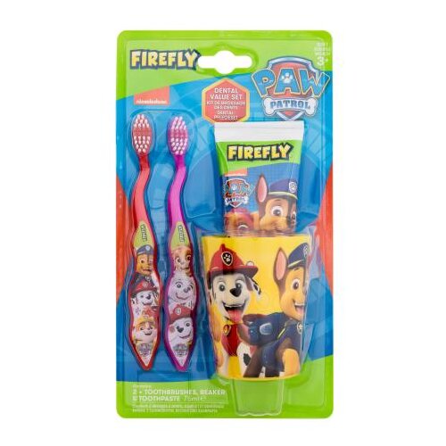 Nickelodeon Paw Patrol Dental Value Set Set zubna četkica 2 kom + zubna pasta 75 ml + lončić 1 kom Cijene