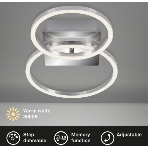 BRILONER 3110-018 - led prigu&amp;scaron;iva stropna svetiljka frames LED/16W/230V Slike