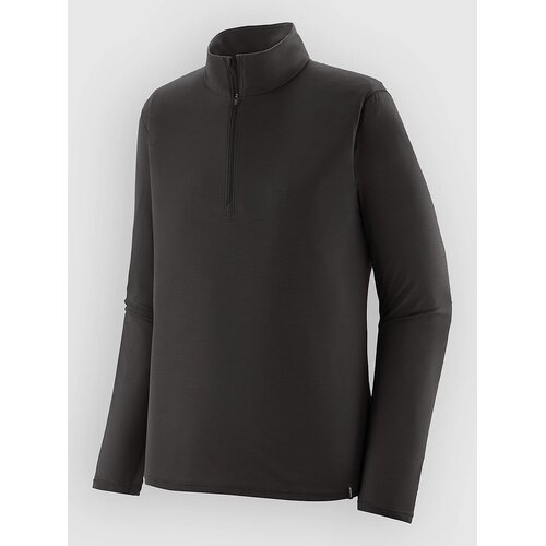 Patagonia Cap LW Zip Neck Base Layer Top black Slike