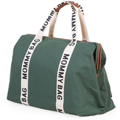 Childhome Mommy Bag Canvas Green torba za previjanje 55 x 30 x 40 cm 1 kom Slike