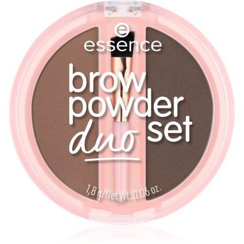 Essence Brow Powder duo set za obrve 02 Medium Cene