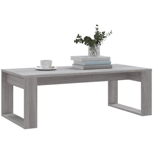 Stolić za kavu boja sivog hrasta 102x50x35 cm konstruirano drvo Slike