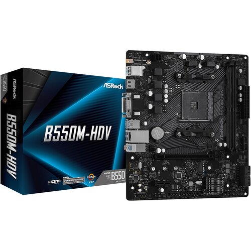 AsRock AMD B550M-HDV AM4 Slike
