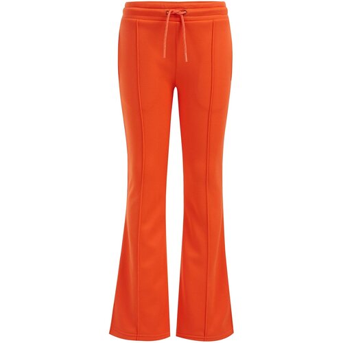 WE Fashion Hlače oranžno rdeča Slike