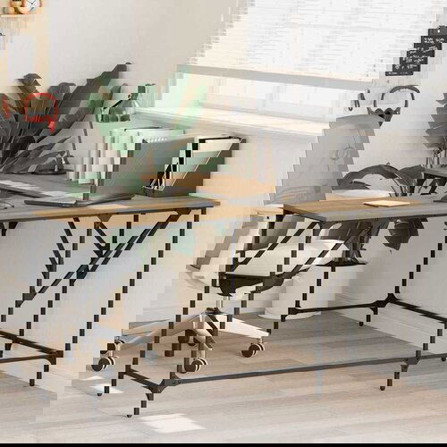 vidaXL Stol Umjetnički hrast 149 x 149 x 75 cm Konstruirano drvo Cijene