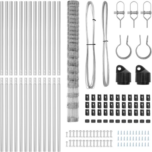vidaXL poljska ograja 1.6x25 m galvanizirano jeklo Cene