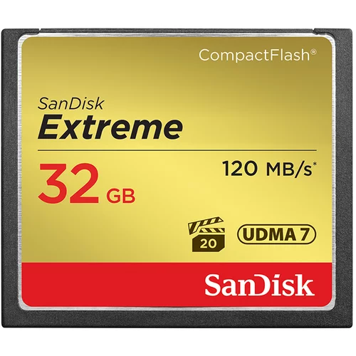 Sandisk CF 32GB EXTREME 120MB/S SANDISK