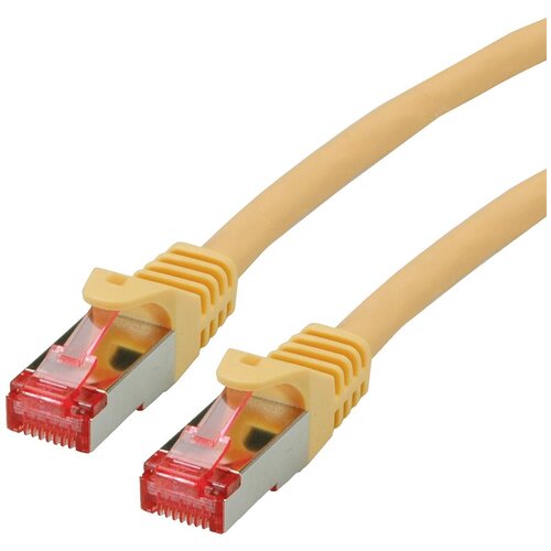 Roline 21.15.2622 RJ45 omrežni kabel\, patch kabel cat 6 s/ftp 2.00 m rumena 1 kos, (20420452) Cene