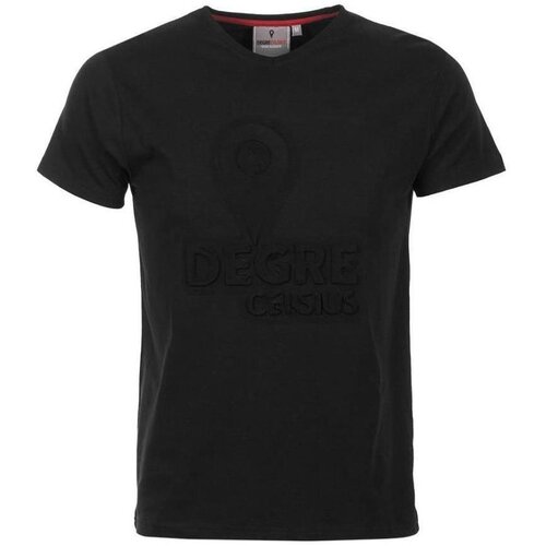 Degré Celsius Majice s kratkimi rokavi T-shirt manches courtes homme CABOS Črna Cene