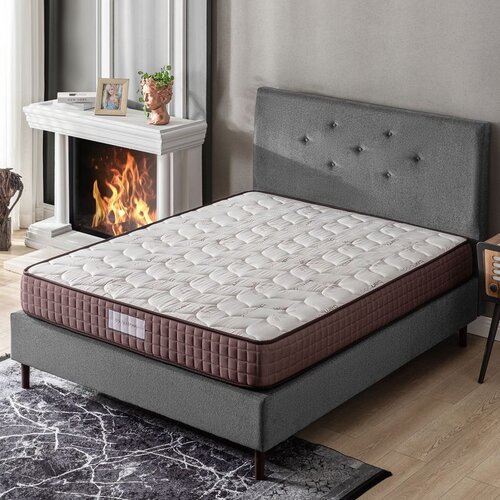 Hanah home Bamboo Classic 140 x 190 Brown Mattress Cene