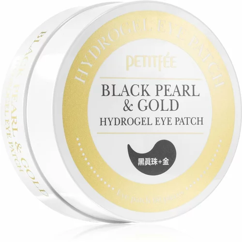 Petitfée Black Pearl & Gold hidrogel maska za predel okoli oči 60 kos