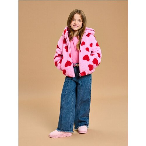 Sinsay Jakna od toplog teddy materijala s podstavom Slike