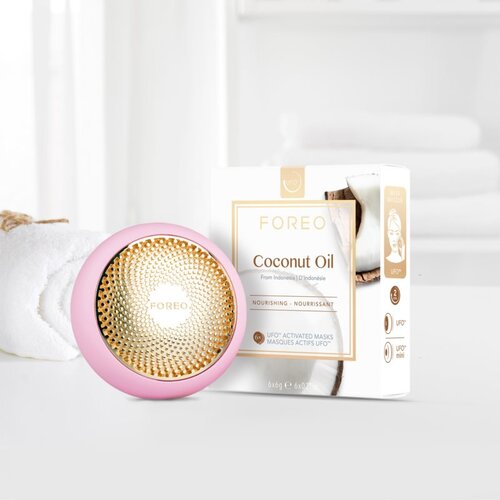 Foreo UFO&amp;trade; Coconut Oil globinsko hranilna maska 6 x 6 g Slike