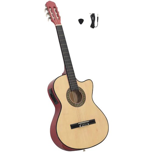 Klasična gitara Western s prorezom, ujednačivačem i 6 žica Cene