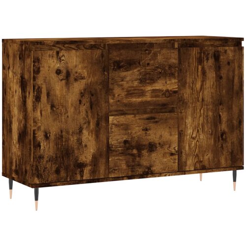 Maison Chic Komoda - Predalnik dimljeni hrast 104x35x70 cm inženirski les, (21718271) Slike