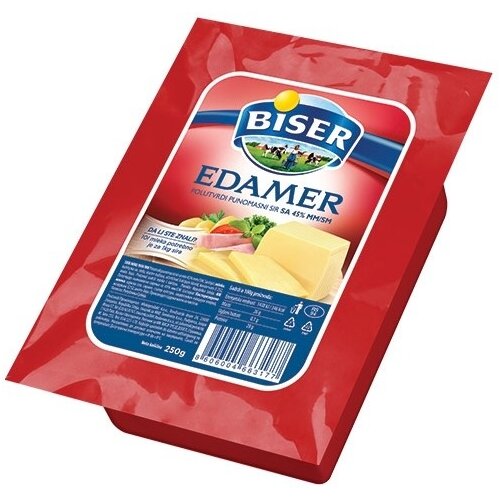 Mlekoprodukt Edamer BISER 45%mm 250g Cene