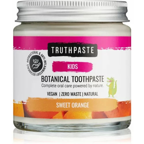 Truthpaste Kids Sweet Orange prirodna zubna pasta za djecu 100 ml