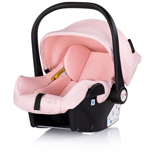Chipolino Auto Sedište Sa Adapterima 40-87 cm Aura Pink Marshmallow Cene