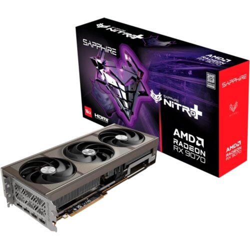 Sapphire NITRO+ AMD RADEON RX 9070 GAMING OC 16GB DUAL HDMI Cene