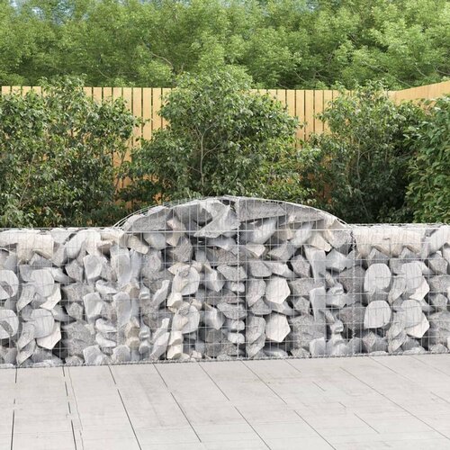  Obokane gabion ko&amp;scaron;are 10 kosov 300x50x80/100 cm cinkano železo Slike
