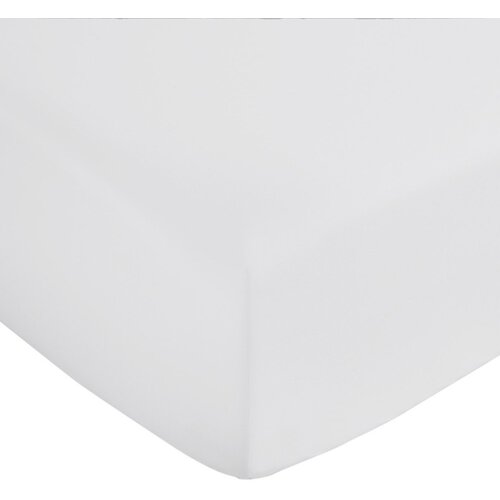 Bianca Svijetlo siva plahta s gumom od pamučnog satena 150x200 cm Cotton Sateen – Cijene