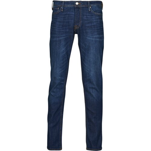 Jack & Jones Kavbojke slim JJIGLENN JJORIGINAL Modra Cene