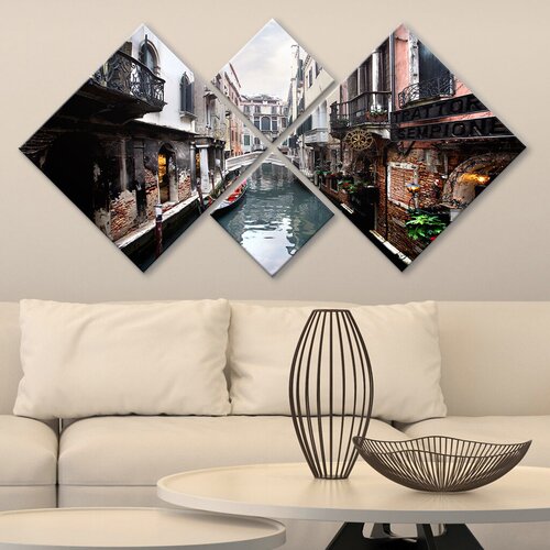 Wallity slika 4MDF10586944, 60x115 cm, 4 dijela Cijene
