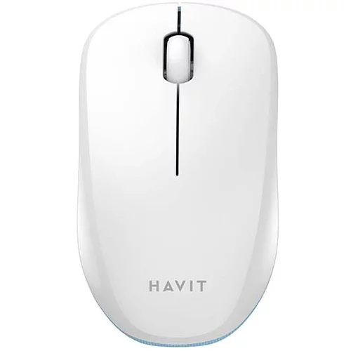 Havit MS66GT-WB Brezžična univerzalna miška (bela in modra), (20771501)