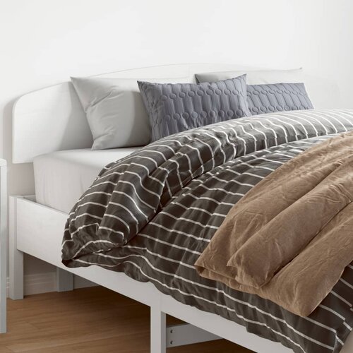 vidaXL Vzglavje bela 150 cm trdna borovina Cene