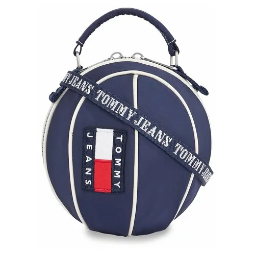 Tommy Jeans Ročna torba Tjw Heritage B.Ball AW0AW14958 Mornarsko modra