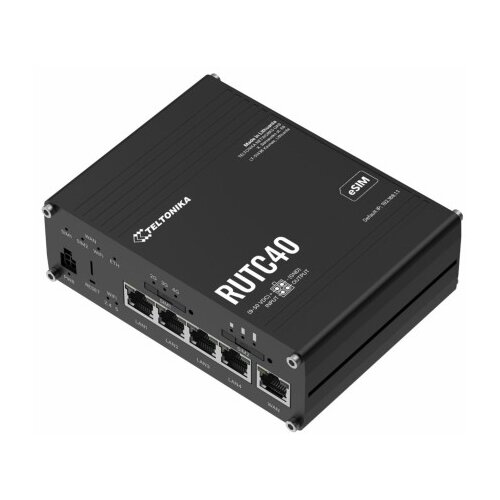 Teltonika usmerjevalnik WiFi6 3000Mb 4G LTE 2xSIM eSIM RUTC40 Cene