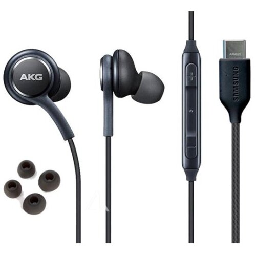 Samsung Original slu&amp;Scaron;alke akg gh59-15106ab type c vtič za galaxy note 10 plus n975 črne Slike