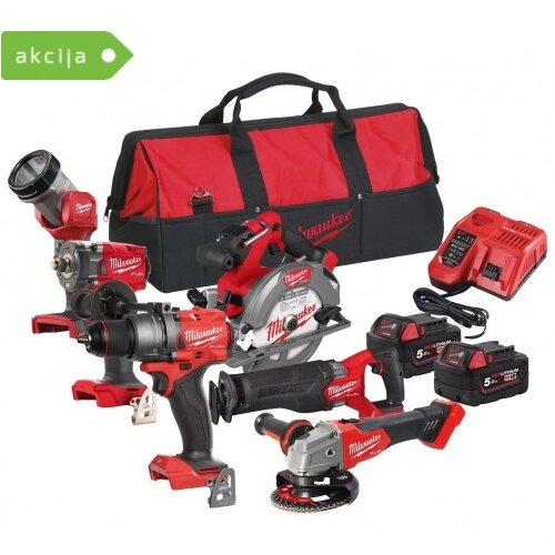 Milwaukee 6-delni set orodja M18 FPP6H3-502B Cene