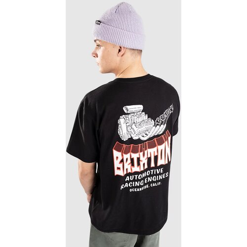Brixton Horsepower T-shirt black Cene