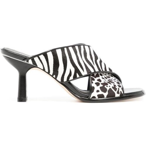 Michael Kors Sandals - GIDEON MULE black Slike