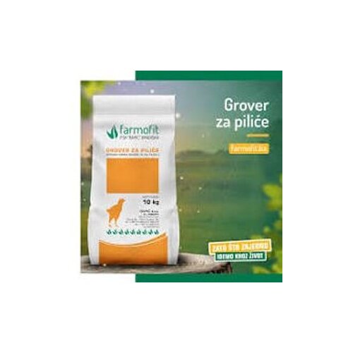  Hrana za piliće 10kg Grover-pelet FARMOFIT Cene