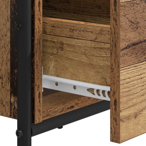  Stol s pohranom Staro drvo 145 x 50 x 75 cm Slike